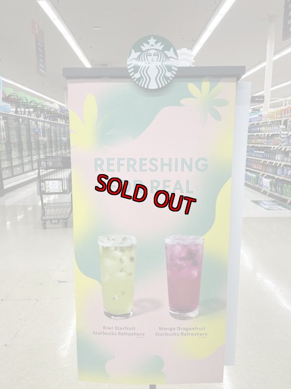 画像6: Starbucks Small Plastic Sign / スターバックス　小さな看板、サイン、ストアディスプレイ (6)