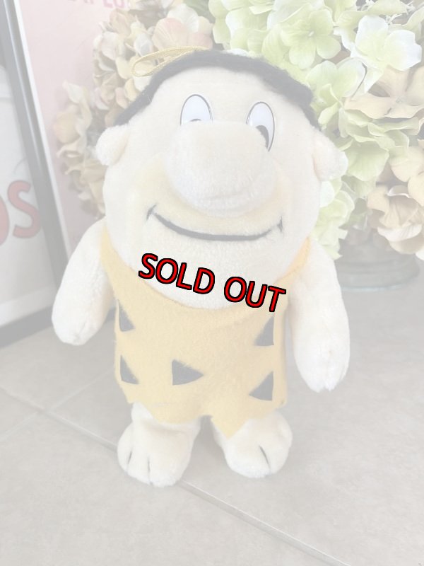 画像1: Hanna Barbera Flintstones Fred Nanco Plush Doll 1989 / フリントストーンズ　フレッド　ぬいぐるみ　ドール (1)