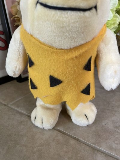 画像2: Hanna Barbera Flintstones Fred Nanco Plush Doll 1989 / フリントストーンズ　フレッド　ぬいぐるみ　ドール