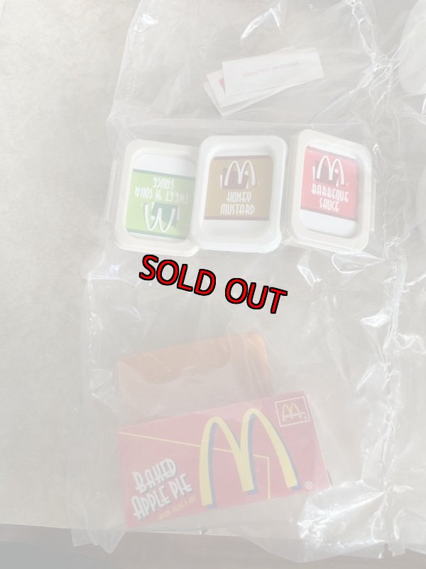 画像5: McDonald’s kids play food set With Box 1999 / マクドナルドの箱付き、袋入りプレイフードセット　 (5)