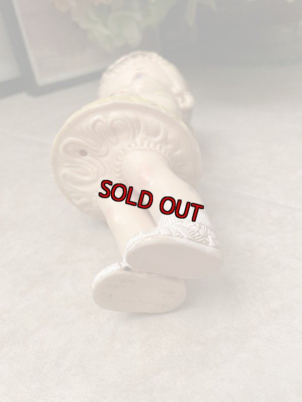 画像6: Edward  Mobley yellow cloth Girl Vinyl Squeak Doll  1958 / エドワード　モブレイ社　イエローワンピースの女の子ソフビ、ラバードール　50年代 (6)