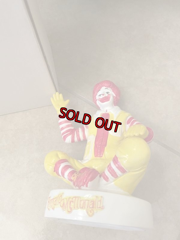 画像7: McDonald’s Ronald plastic doll coin bank with box / マクドナルド、ロナルドのプラスチック製ドール　箱入り貯金箱 (7)