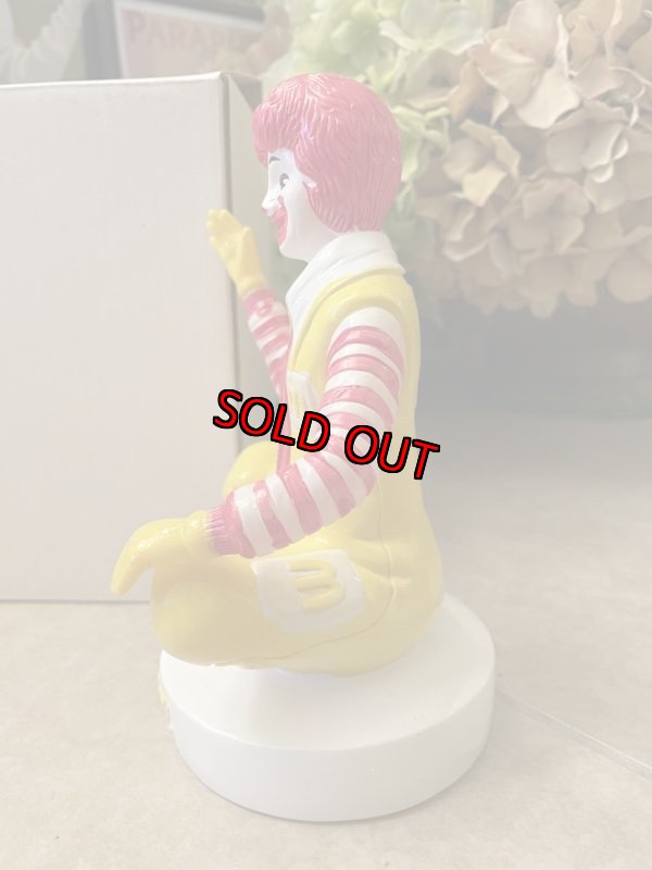 画像2: McDonald’s Ronald plastic doll coin bank with box / マクドナルド、ロナルドのプラスチック製ドール　箱入り貯金箱 (2)