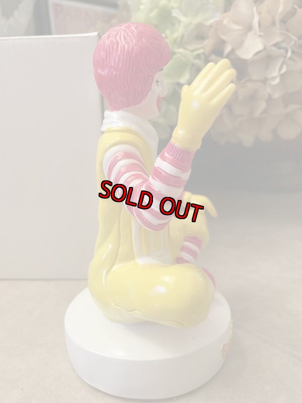 画像4: McDonald’s Ronald plastic doll coin bank with box / マクドナルド、ロナルドのプラスチック製ドール　箱入り貯金箱 (4)