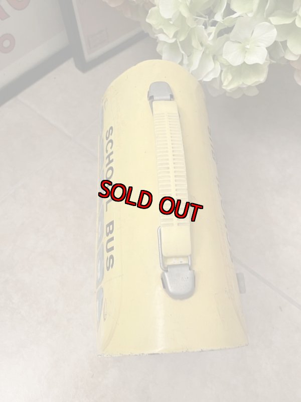 画像7: Disney Mickey Mouse  Tin School Bus Lunch Box / ミッキーマウスのティン製 スクールバス ランチボックス 60年代 (7)