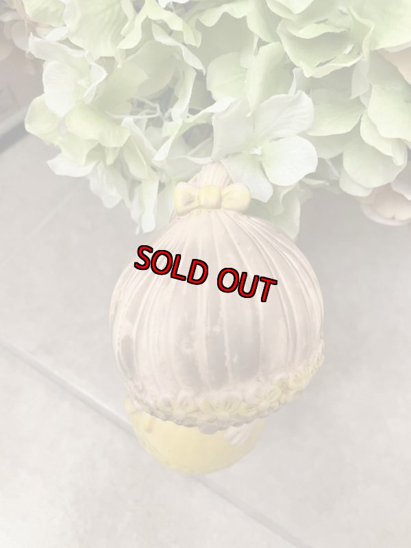 画像5: Edward  Mobley yellow cloth Girl Vinyl Squeak Doll  1958 / エドワード　モブレイ社　イエローワンピースの女の子ソフビ、ラバードール　50年代 (5)