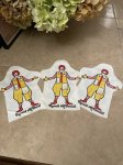 画像1: McDonald’s Ronald & Grimace Plastic hand puppet set of 3 1992/  マクドナルド、ロナルドとグリマスのプラスチック製ハンドパペット　3枚入り (1)