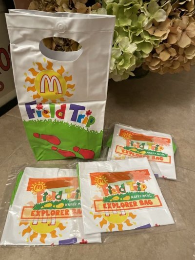 画像3: McDonald’s Field Trip Vinyl Lunch Bag 1992 / マクドナルドのフィールドトリップ ビニール製ランチバッグ