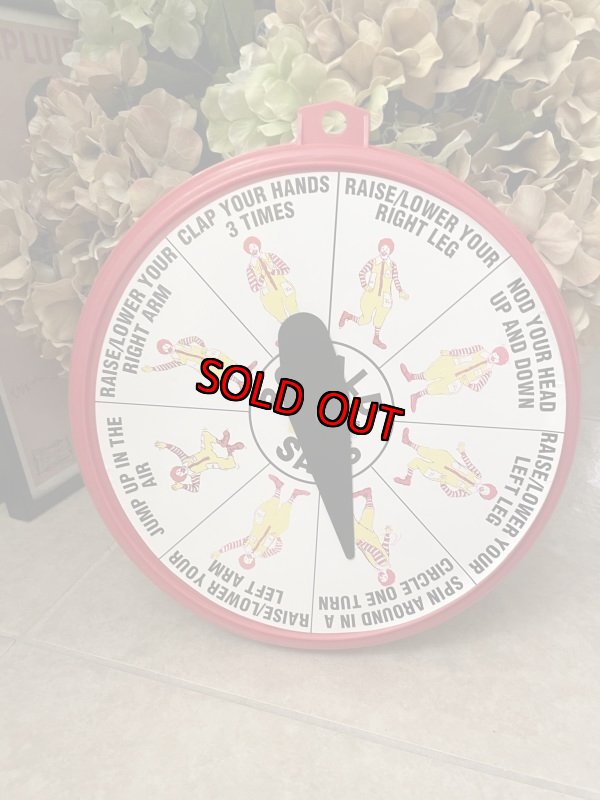 画像1: McDonald’s  Ronald Say Plastic Round Game / マクドナルド、ロナルドの円盤型ゲーム (1)