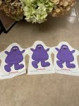 画像2: McDonald’s Ronald & Grimace Plastic hand puppet set of 3 1992/  マクドナルド、ロナルドとグリマスのプラスチック製ハンドパペット　3枚入り (2)