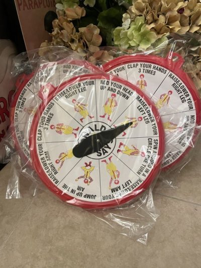 画像3: McDonald’s  Ronald Say Plastic Round Game / マクドナルド、ロナルドの円盤型ゲーム