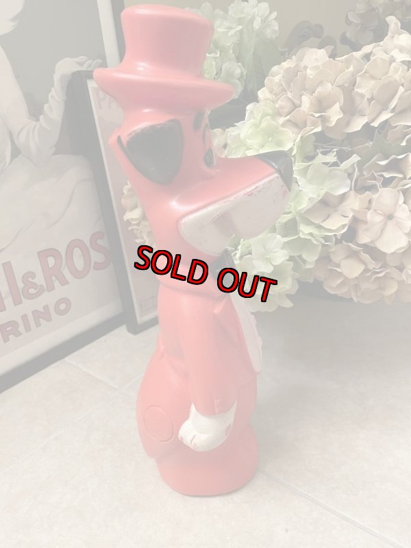 画像4: Hanna Barbera  Hucklebrry Houned Red Large Coin Bank (B)  / ハックルベリーハウンド 貯金箱 39cm (4)