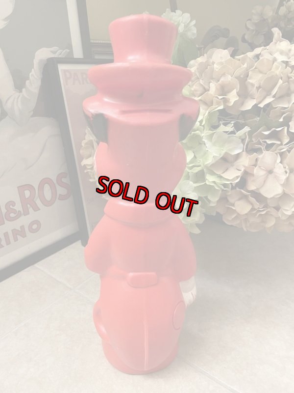 画像3: Hanna Barbera  Hucklebrry Houned Red Large Coin Bank (B)  / ハックルベリーハウンド 貯金箱 39cm (3)