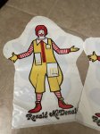 画像3: McDonald’s Ronald & Grimace Plastic hand puppet set of 3 1992/  マクドナルド、ロナルドとグリマスのプラスチック製ハンドパペット　3枚入り (3)