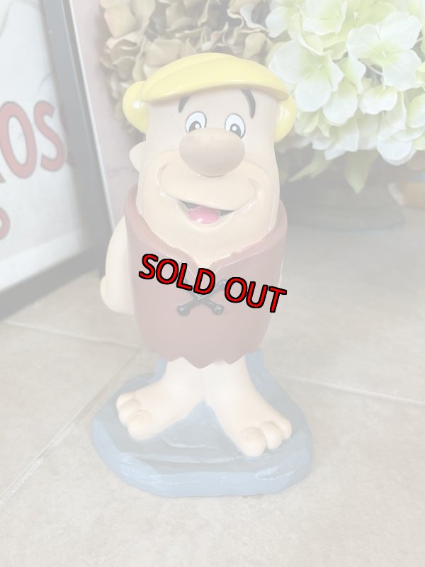 画像1: Flintstones Barney Plastic Coin Bank Doll 1994 / フリントストーン　バーニー　プラスチック製　貯金箱　ドール　 (1)