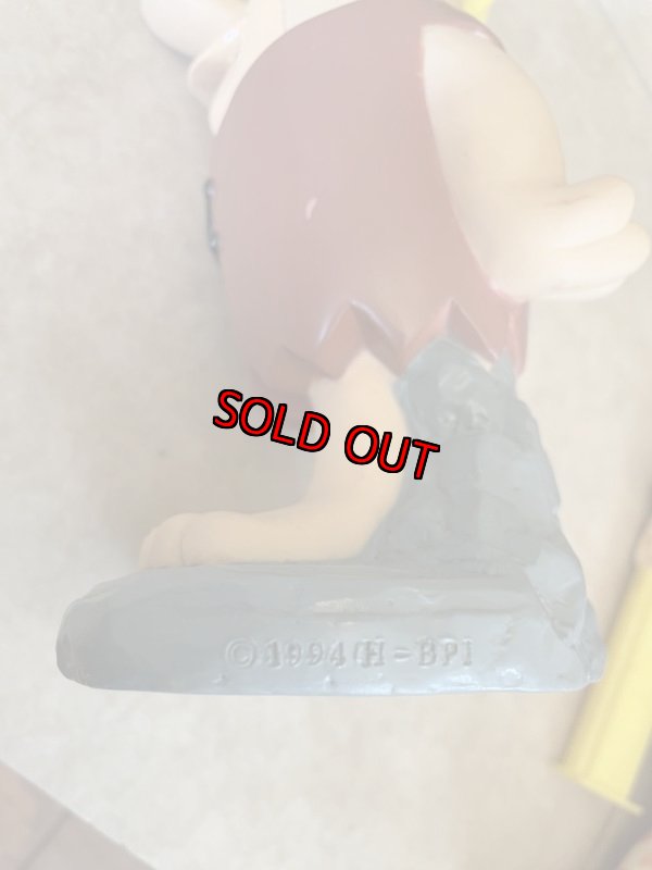 画像7: Flintstones Barney Plastic Coin Bank Doll 1994 / フリントストーン　バーニー　プラスチック製　貯金箱　ドール　 (7)