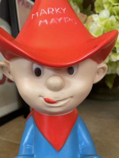 画像1: Marky Maypo coin Bank Vinyl Doll(A) / マーキーメイポ　ドール　貯金箱　60年代
