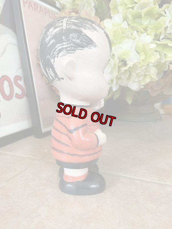 画像4: Peanuts Snoopy Linus Ceramic Doll / スヌーピー ライナス  陶器製 ドール  (4)