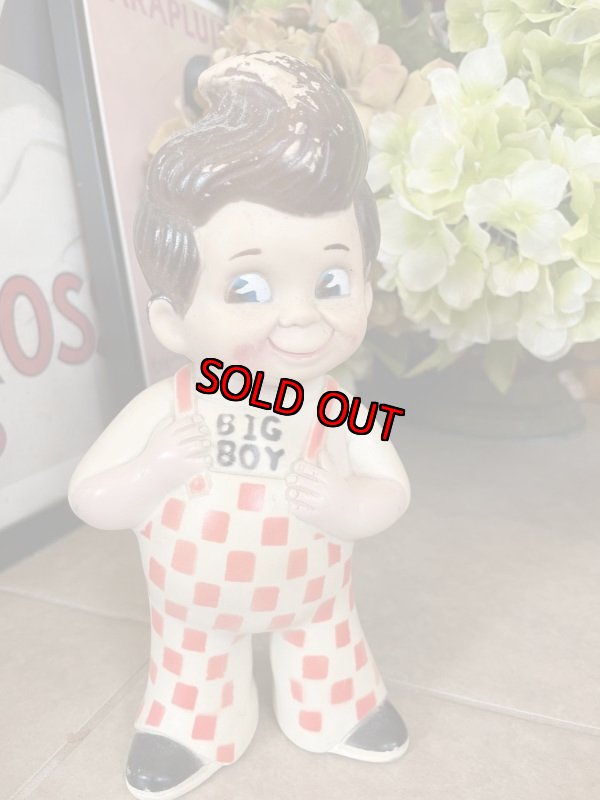 画像1: Bob’s Big Boy Coin Bank Doll   / ビッグボーイ　ソフビドール　貯金箱 (1)