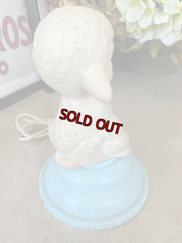 画像4: Sheep rubber doll with Lamp / 羊のラバードールのランプ　60年代 (4)