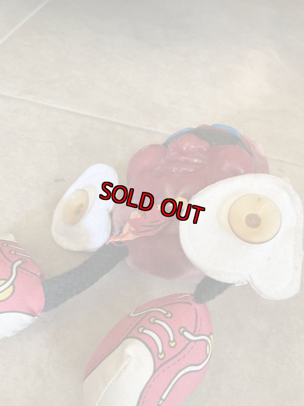 画像10: California Raisins stick’em - up Plush Doll  / カリフォルニアレーズン　吸盤付きぬいぐるみ　ドール　 (10)