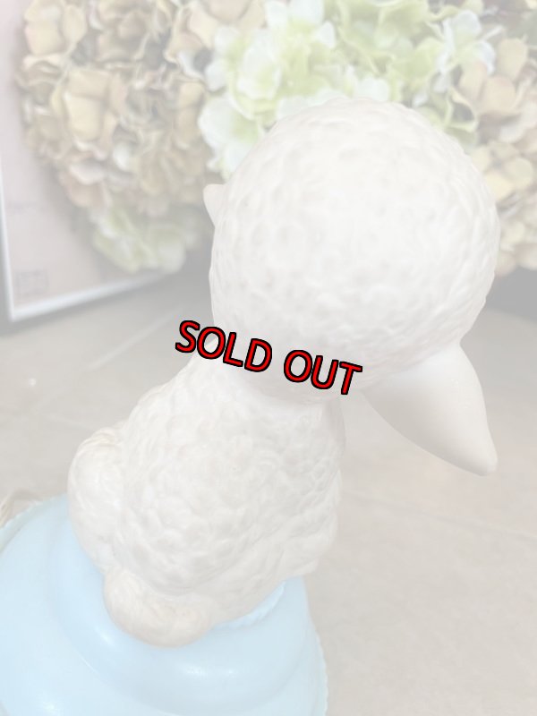 画像9: Sheep rubber doll with Lamp / 羊のラバードールのランプ　60年代 (9)
