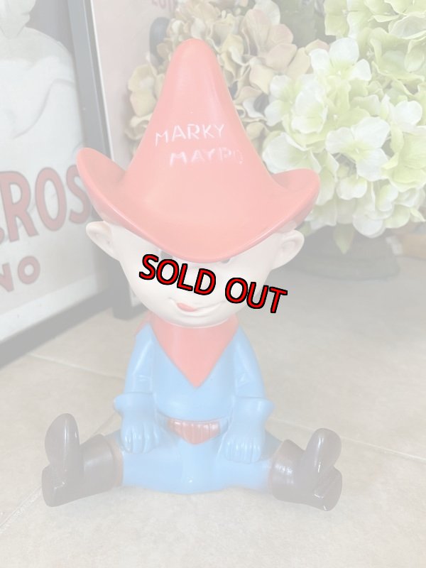 画像1: Marky Maypo coin Bank Vinyl Doll(A) / マーキーメイポ　ドール　貯金箱　60年代 (1)