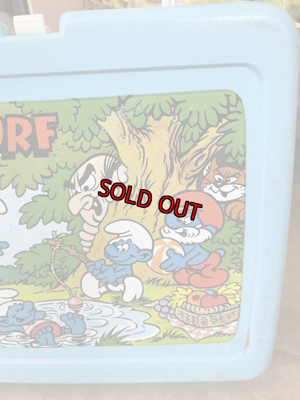 画像2: Smurf plastic Lunch Box  / スマーフ　プラスチック製　ランチボックス (2)