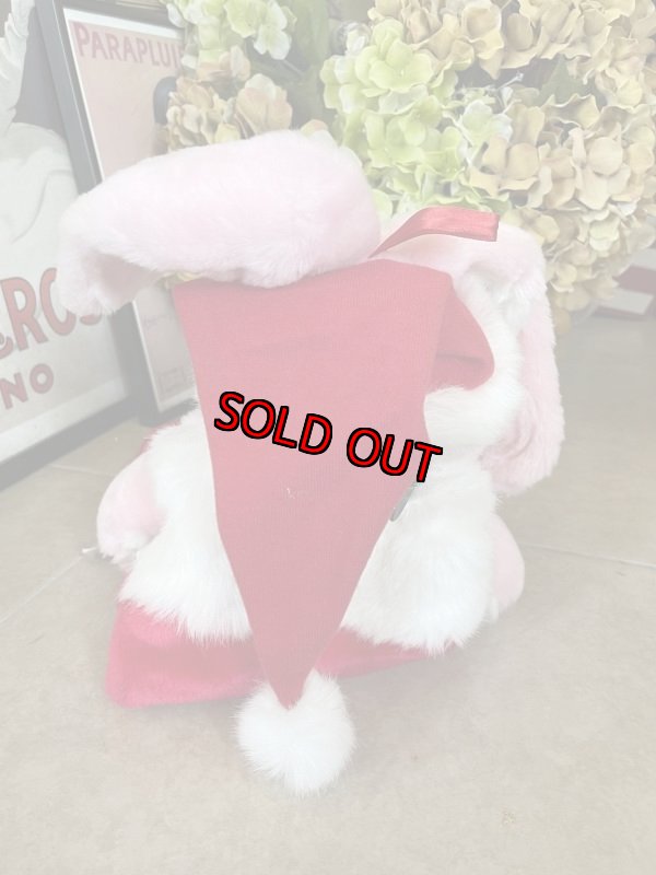 画像2: Energizer bunny pink with Christmas red socks 2006  / エナジャイザーバニー　ぬいぐるみ　クリスマスソックス (2)