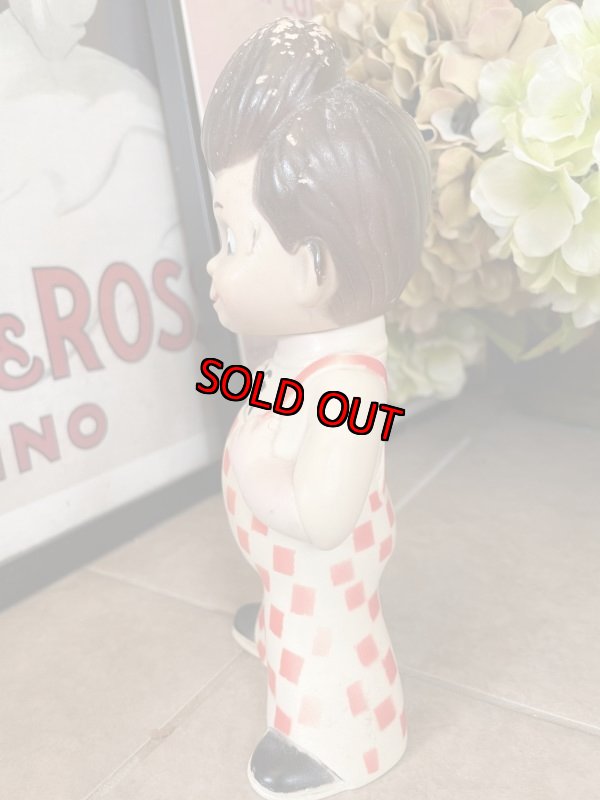 画像2: Bob’s Big Boy Coin Bank Doll   / ビッグボーイ　ソフビドール　貯金箱 (2)