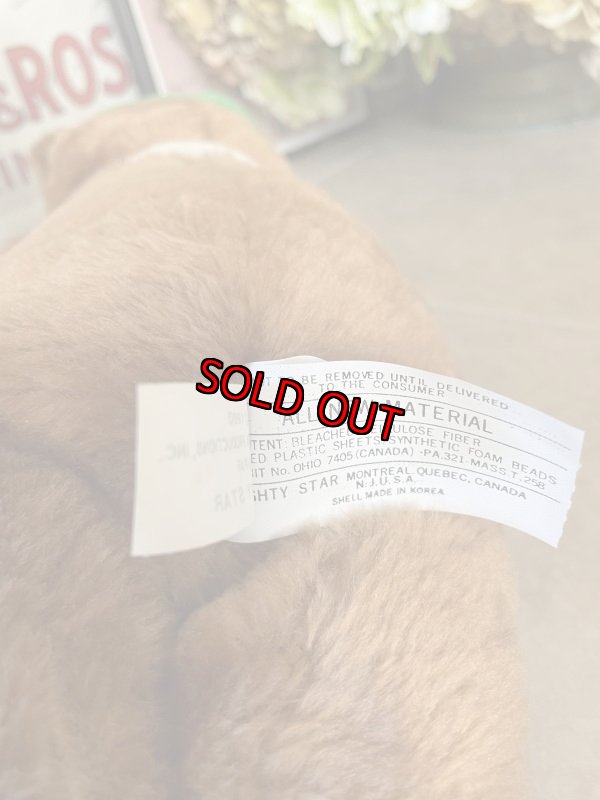 画像11: Yogi Bear Mighty Star  Plush Doll 1980  37cm  (A) / ヨギベア マイティスター　ぬいぐるみ (11)
