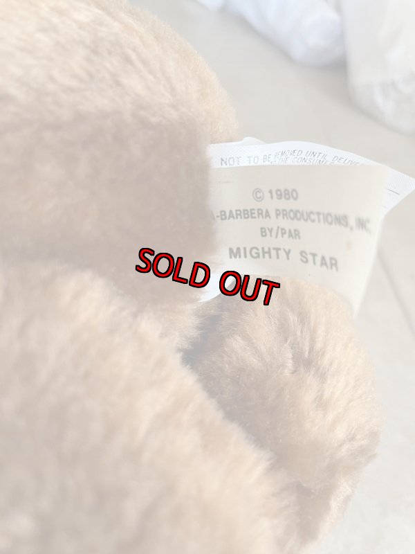 画像9: Yogi Bear Mighty Star  Plush Doll 1980  37cm  (A) / ヨギベア マイティスター　ぬいぐるみ (9)