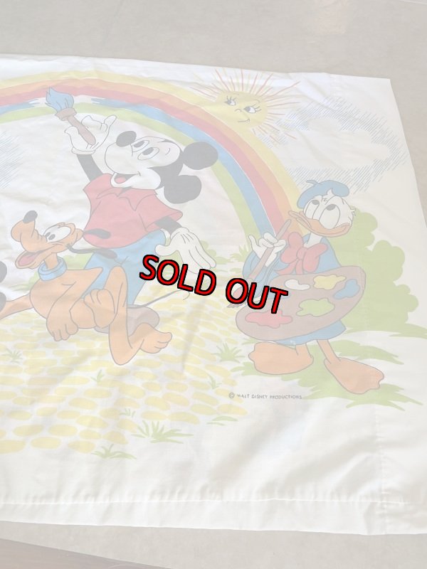 画像2: Disney Mickey Mouse Pillow Case  60‘s / ディズニーのミッキーマウス　ピローケース　枕カバー (2)