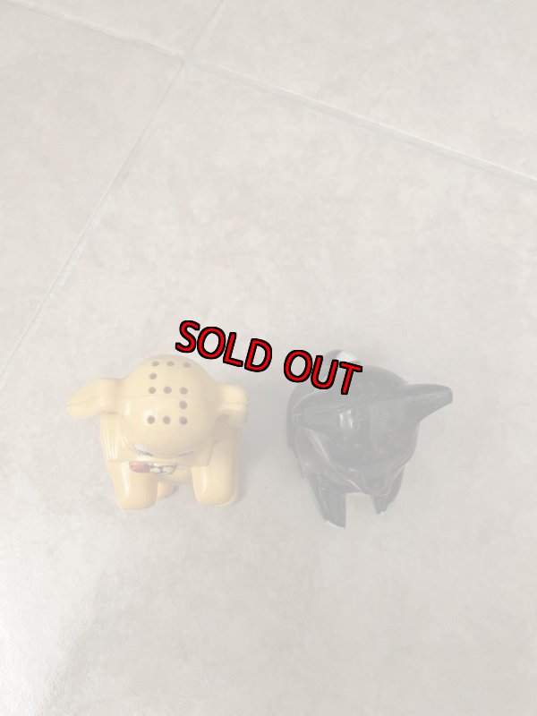 画像5: Ken L Ration plastic dog & cat  Salt & Pepper set / プラスチック製、塩コショウのセット (5)