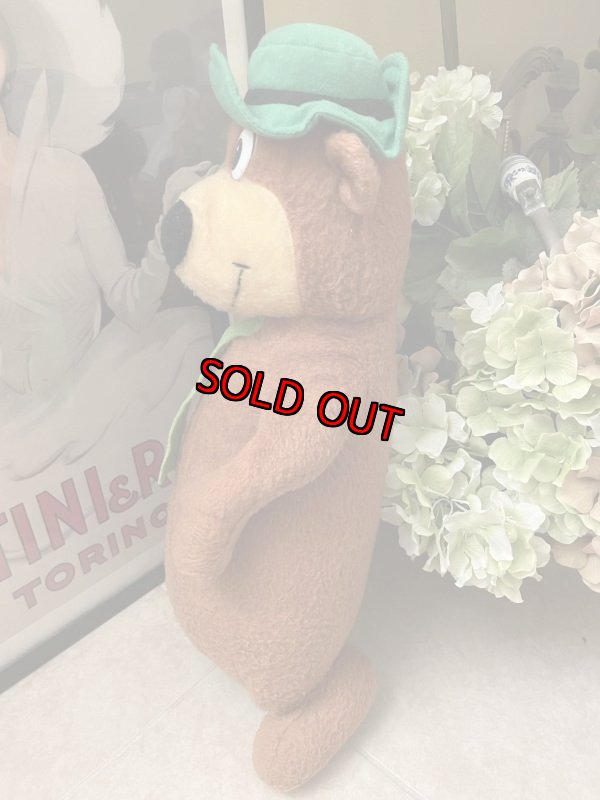 画像2: Yogi Bear Mighty Star  Plush Doll 1980  48cm   (B) / ヨギベア  レア！　マイティスター　ぬいぐるみ (2)
