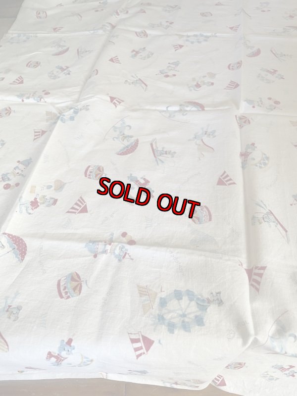 画像5: Huckleberry Hound & Yogi Bear fabric sheet / ハンナバーベラ レア!ハックルベリーハウンド&ヨギベア  布 ファブリック (5)