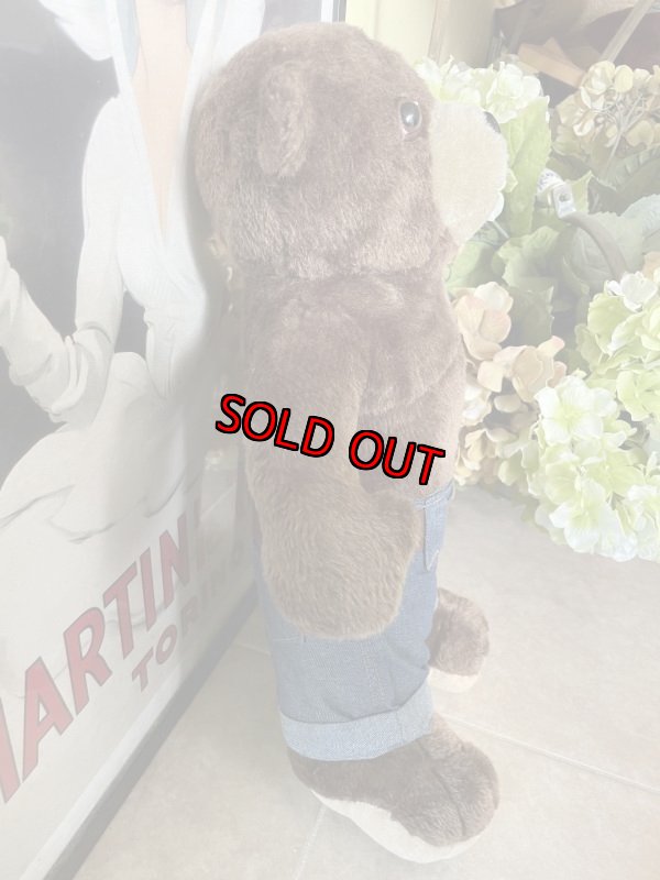 画像4: Smokey Bear Large Plush Doll 45cm / スモーキーベア　ぬいぐるみ　1970年代 (4)