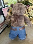 画像3: Smokey Bear Large Plush Doll 45cm / スモーキーベア　ぬいぐるみ　1970年代 (3)