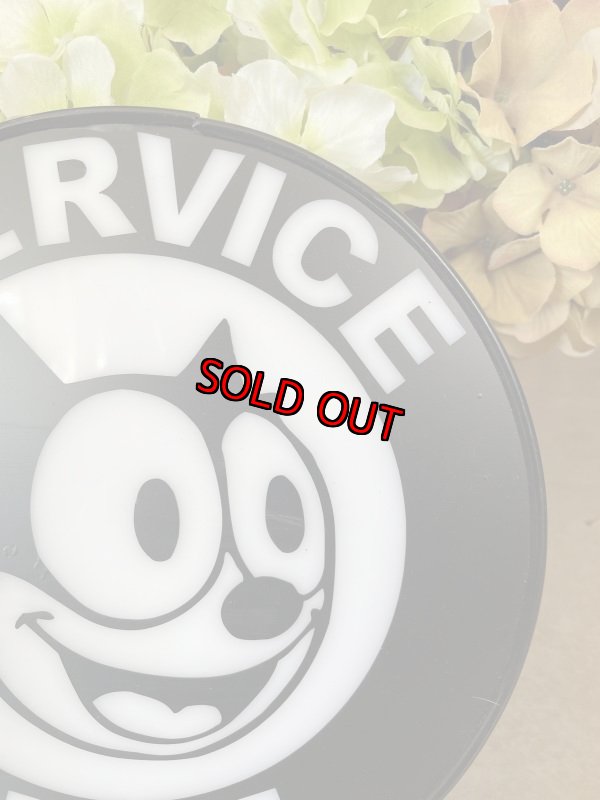 画像3: Felix the Cat Small Plastic Sign / フィリックス 小さな看板、サイン、ストアディスプレイ (3)