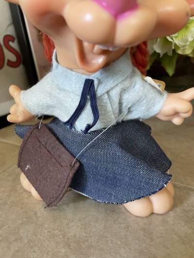 画像2: Florida Mouse Huron Co Post Office Woman coin Bank Vinyl Doll / フロリダマウス　郵便配達員　ガールドール　貯金箱