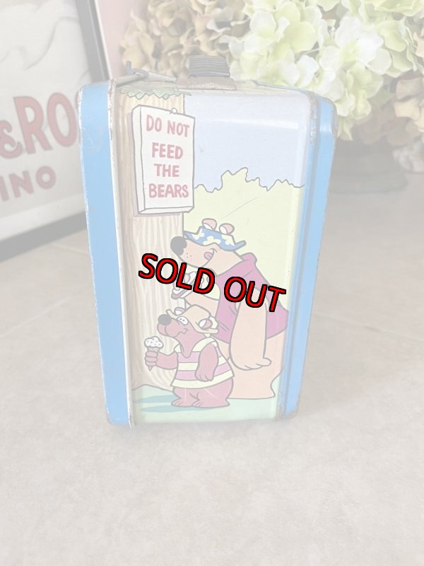 画像7: Hair Bear Bunch Termos Tin Lunch Box 1971/ くまくんトリオ大脱走　ティン製　ランチボックス (7)