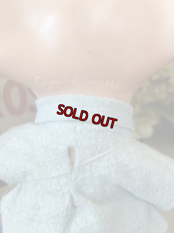 画像4: Florida Mouse Huron Co Post Man coin Bank Vinyl Doll / フロリダマウス 郵便配達員 ボーイドール 貯金箱 60年代 (4)