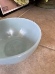 画像3: Fire King turquoise blue tear drop mixing bowl(S) / ファイヤーキング　ターコイズブルー　ティアドロップ　ミキシングボール(S) (3)
