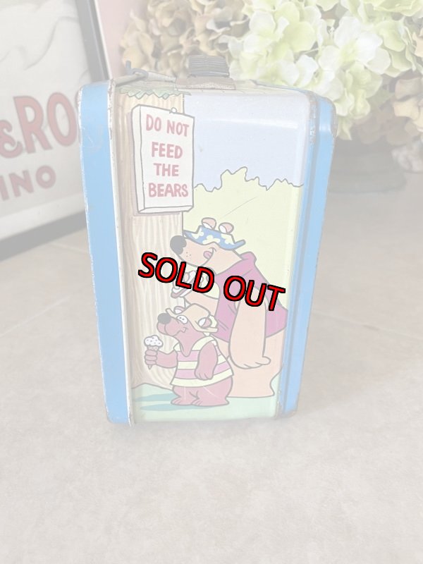 画像5: Hair Bear Bunch Termos Tin Lunch Box 1971/ くまくんトリオ大脱走　ティン製　ランチボックス (5)