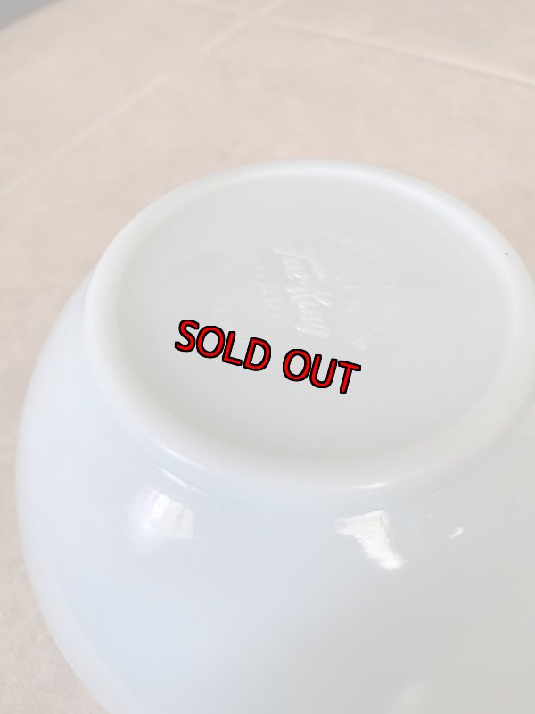 画像8: Fire King turquoise blue tear drop mixing bowl(S) / ファイヤーキング　ターコイズブルー　ティアドロップ　ミキシングボール(S) (8)