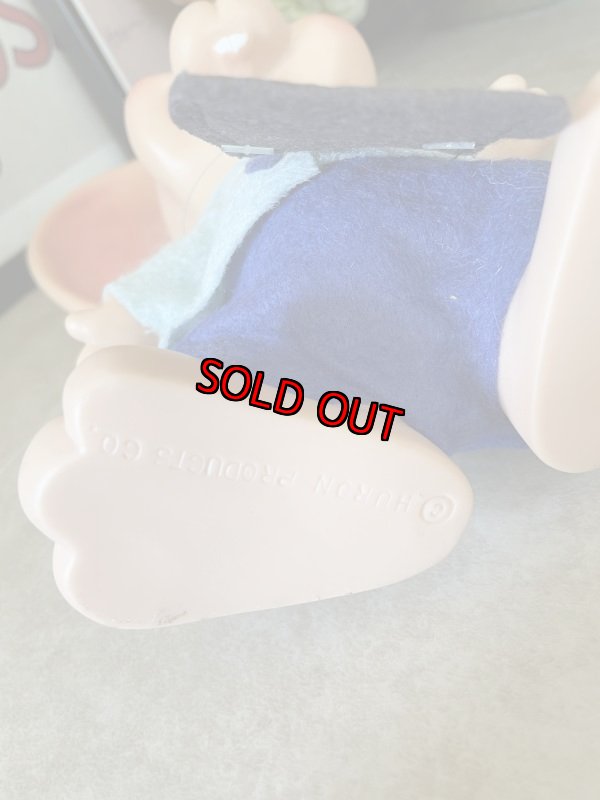 画像8: Florida Mouse Huron Co Post Man coin Bank Vinyl Doll / フロリダマウス 郵便配達員 ボーイドール 貯金箱 60年代 (8)