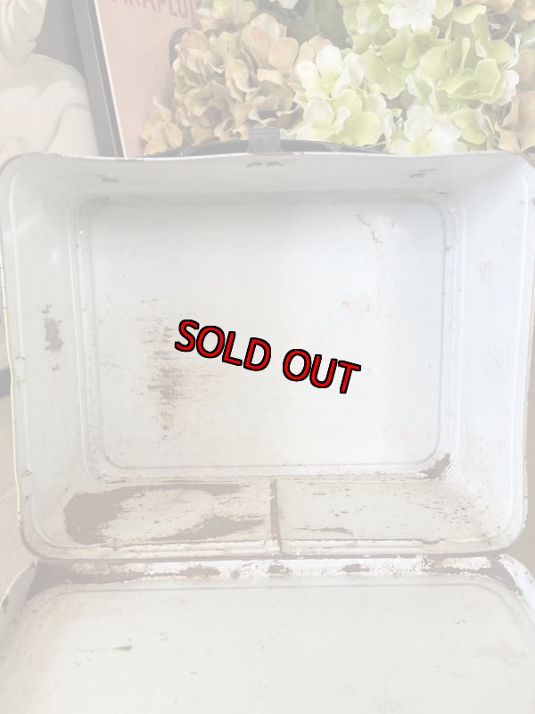 画像8: Hair Bear Bunch Termos Tin Lunch Box 1971/ くまくんトリオ大脱走　ティン製　ランチボックス (8)