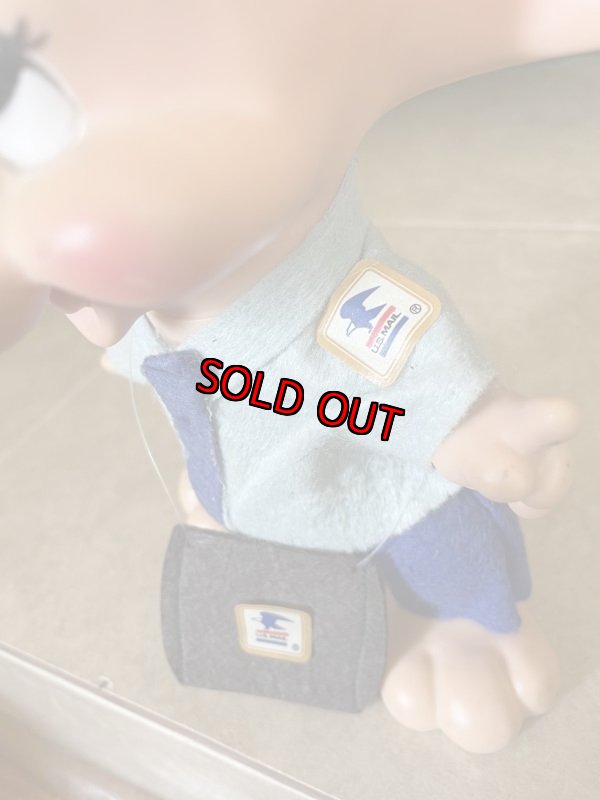 画像11: Florida Mouse Huron Co Post Man coin Bank Vinyl Doll / フロリダマウス 郵便配達員 ボーイドール 貯金箱 60年代 (11)