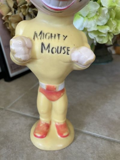 画像2: Mighty Mouse Rubber Doll 50-60‘s / マイティマウス ラバードール