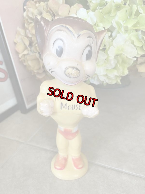 画像1: Mighty Mouse Rubber Doll  50-60‘s  / マイティマウス　ラバードール　 (1)